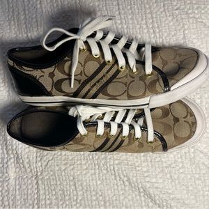 Brown Coach Shoes • Size 9 •